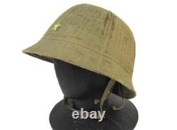 Worldwar2 original imperial japanese army combat pith helmet summer cap military