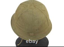 Worldwar2 original imperial japanese army combat pith helmet summer cap military