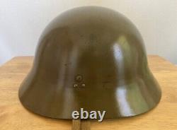 Worldwar2 original imperial japanese army combat steel helmet iron cap military