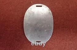 Worldwar2 original imperial japanese army dog tag ID tag used by infantryman