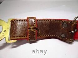 Worldwar2 original imperial japanese army leather sword belt antique military