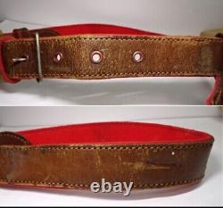 Worldwar2 original imperial japanese army leather sword belt antique military