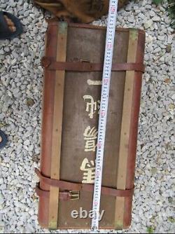 Worldwar2 original imperial japanese army military luggage for officer antique