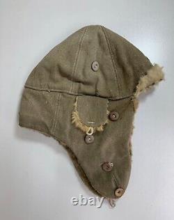 Worldwar2 original imperial japanese army military winter cap & shooting gloves