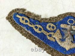 Worldwar2 original imperial japanese army shipping trooper military emblem