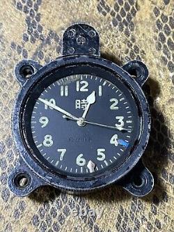 Worldwar2 original imperial japanese army type100 aviation clock by seikosha