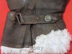 Worldwar2 original imperial japanese army winter aviation gloves antique