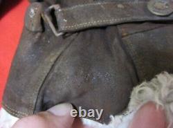 Worldwar2 original imperial japanese army winter aviation gloves antique