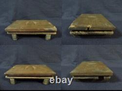 Worldwar2 original imperial japanese army wooden military tart mold handcarved