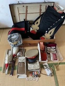 Worldwar2 original imperial japanese ceremonial uniform set for officer suits