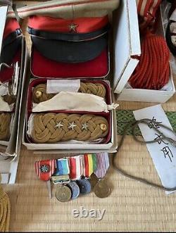 Worldwar2 original imperial japanese ceremonial uniform set for officer suits