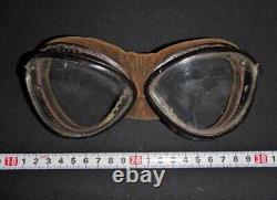 Worldwar2 original imperial japanese hawk eye aviation goggles flight glasses