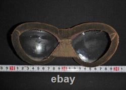 Worldwar2 original imperial japanese hawk eye aviation goggles flight glasses