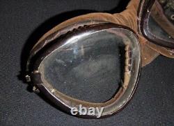 Worldwar2 original imperial japanese hawk eye aviation goggles flight glasses