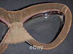 Worldwar2 original imperial japanese hawk eye aviation goggles flight glasses