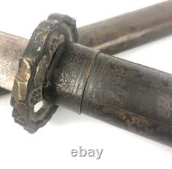 Worldwar2 original imperial japanese koshirae for shin-gunto uncut military