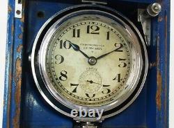 Worldwar2 original imperial japanese marine clock chronometer made by seikosha