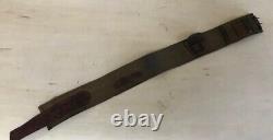 Worldwar2 original imperial japanese medium weight canvas sword belt for officer