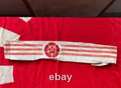 Worldwar2 original imperial japanese military nurse set cap bag armband antique