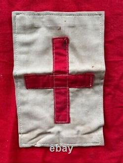 Worldwar2 original imperial japanese military nurse set cap bag armband antique