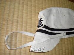 Worldwar2 original imperial japanese navy ijn type2 side cap antique 1943