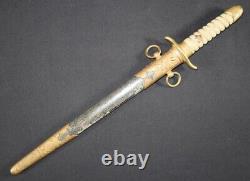 Worldwar2 original imperial japanese navy koshirae for dress dagger noncut blade