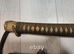 Worldwar2 original imperial japanese navy koshirae for type97 naval Kai-gunto