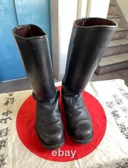 Worldwar2 original imperial japanese navy long boots for officer antique