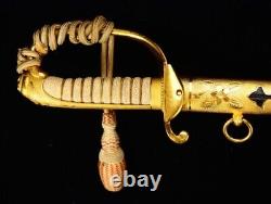 Worldwar2 original imperial japanese navy long ceremonial sabre antique military