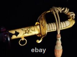 Worldwar2 original imperial japanese navy long ceremonial sabre antique military