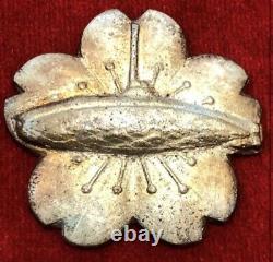 Worldwar2 original imperial japanese navy submarine master certificated badge