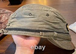 Worldwar2 original imperial japanese navy work cap hat for officer antique