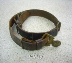 Worldwar2 original imperial japanese patrolman & sergeant sword belt antique 2