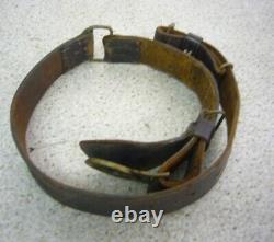 Worldwar2 original imperial japanese patrolman & sergeant sword belt antique 2