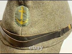 Worldwar2 original imperial japanese special naval landing force field cap hat