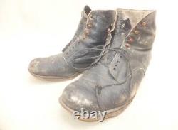 Worldwar2 original imperial japanese special naval landing forces lace up boots