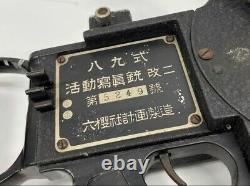 Worldwar2 original imperial japanese type89 gun camera made by rokuousha