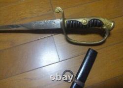 Worldwar2 original imperial japanese uncut sabre with cloth for military parade