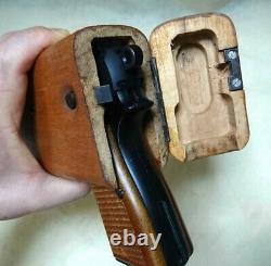Worldwar2 original imperial japanese wooden gun holster for fn browning hi power