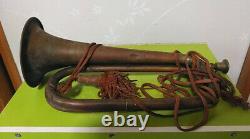 Worldwar2 wwII ww2 imperial japanese original bugle horn and water bottle set