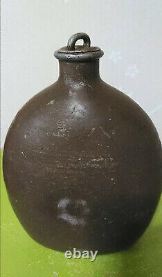 Worldwar2 wwII ww2 imperial japanese original bugle horn and water bottle set
