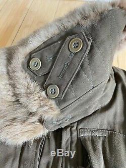 Ww2 Imperial Japanese Winter Fur Flight Suit. Excellent