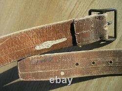 Ww2 Iwo Jima Capture Rubberized Canvas Imperial Japanese Rifleman's Wwii Belt