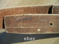 Ww2 Iwo Jima Capture Rubberized Canvas Imperial Japanese Rifleman's Wwii Belt