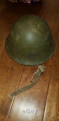 Ww2 Wwii Imperial Japanese Army Helmet Japan Collectible Antique