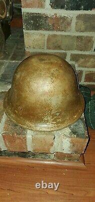 Ww2 Wwii Imperial Japanese Army Helmet Japan Collectible Antique Signed