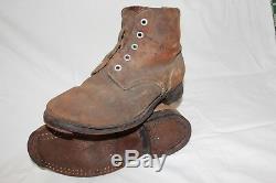 Wwi Wwii Original Imperial Japanese Low Ankle Boots Used By Tsar Russian Army