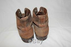 Wwi Wwii Original Imperial Japanese Low Ankle Boots Used By Tsar Russian Army