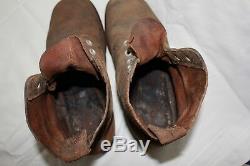 Wwi Wwii Original Imperial Japanese Low Ankle Boots Used By Tsar Russian Army