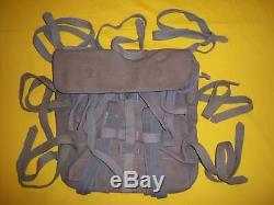 Wwii Imperial Japanese Army Canvas Field Pack Haversack Named Complete